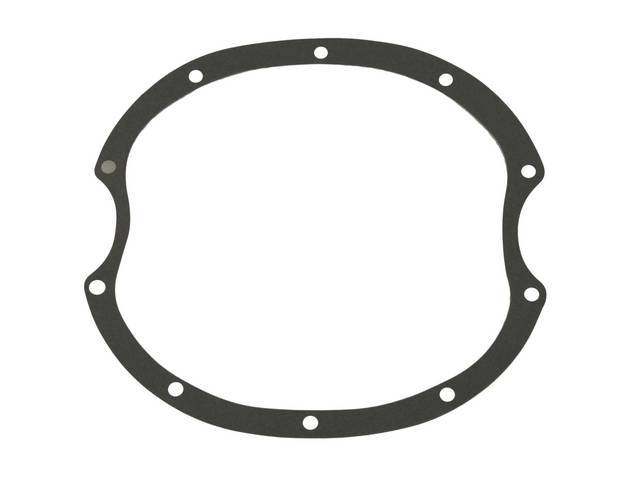 Differential / Rear End Cover Gasket, 10 Bolt, Use W/ p/n C-5398-201A Cover, Reproduction for 64-72)