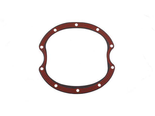 Differential / Rear End Cover Gasket, 10 Bolt, Use W/ p/n C-5398-201A Cover, LubeLocker Reproduction for (67-72)