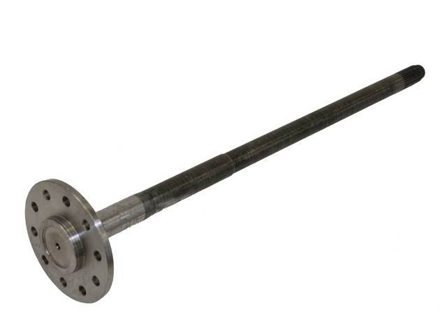 SHAFT, Axle, 10 Bolt, 8.2 inch or 8.5 inch ring gear, 28 Spline Count, 30 1/4 inch length, made of 1541H alloy, w/ c-clip ends, sold each