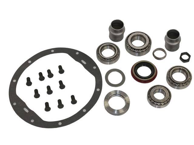 DIFFERENTIAL OVERHAUL KIT, GM 12 Bolt, Yukon Master kit is the most comprehensive and complete kit on the market using Timken components