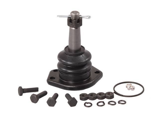 BALL JOINT, Steering Control, Upper, SPC, These greaseable, OEM style extended ball joints improve camber gain and increase control arm to frame clearance, Replaces the stock style Moog ball joint p/n K5108