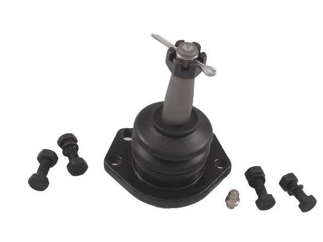 BALL JOINT, Steering Control, Upper, SPC, These greaseable, OEM style extended ball joints improve camber gain and increase control arm to frame clearance, Replaces the stock style Moog ball joint p/n K5208