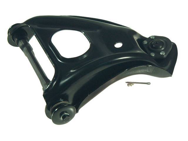Upper Steering Control Arm, stamped steel, RH, correct repro