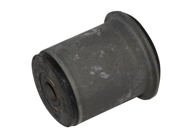 Lower Control Arm Bushing Front, rubber w/ shell, Reproduction for (64-66)