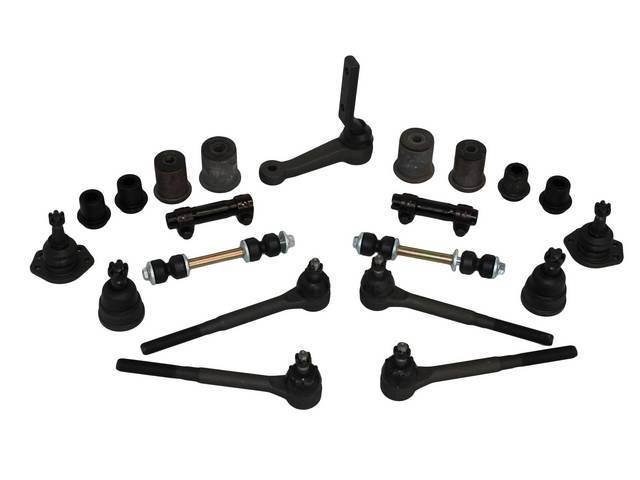 Front Suspension Comprehensive Rebuild Kit, featuring OE style parts for (64-66)