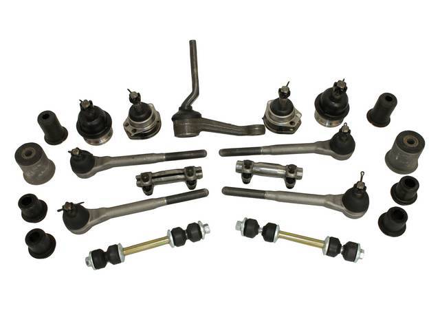 Suspension Rebuild Kit, Front, Comprehensive, featuring OE style parts for (66-67)