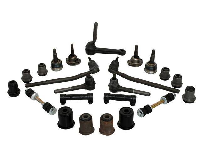 Suspension Rebuild Kit, Front, Comprehensive, featuring OE style parts for (73-75)