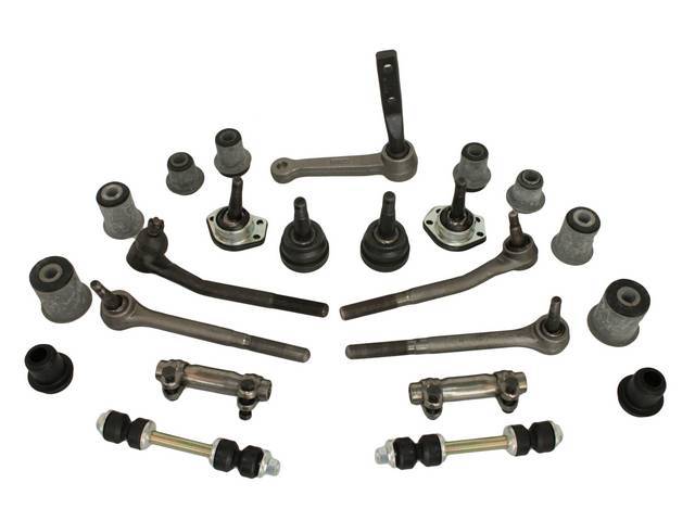 Front Suspension Rebuild Kit, Comprehensive, featuring OE style parts for 76-81)