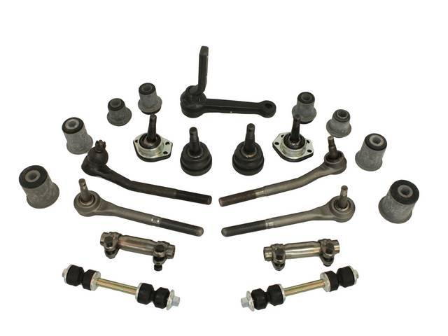 Suspension Rebuild Kit, Front, Comprehensive, featuring OE style parts for (80-81)