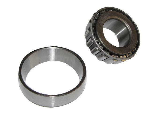 BEARING AND RACE, Front Wheel, Outer, National Bearings (Federal Mogul)