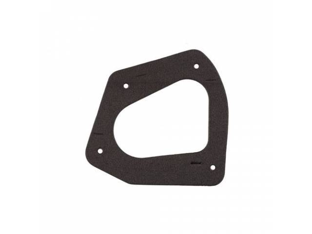 SEAL, Steering Column to Firewall, Seals the steering column mounting plate to the firewall, Repro