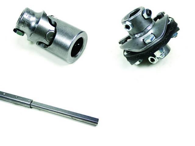 Installation Kit 2, Steering Column, IDIDIT, Incl shaft (3/4 inch DD x 36 inch length), coupler (3/4 inch DD x 3/4 inch-36 spline) and rag joint (3/4 inch DD x 13/16 inch-36 spline)