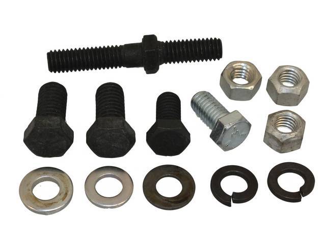 Power Steering Pump Fastener Kit, 13-pc kit for (66-68 396)