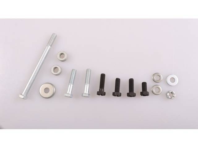Power Steering Pump Fastener Kit, 14-pc OE Correct AMK Products reproduction for (67-70)
