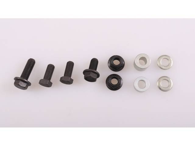 Power Steering Pump Fastener Kit, 10-pc OE Correct AMK Products reproduction for (80-81)