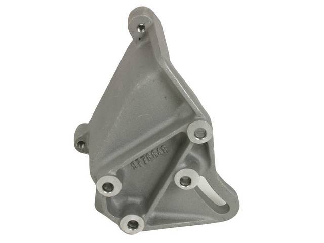 BRACKET / PLATE, P/S Pump Mount, Lower, installs between engine block and pump, use w/ front brace and front plate (p/n C-6606-424A and -454A), repro