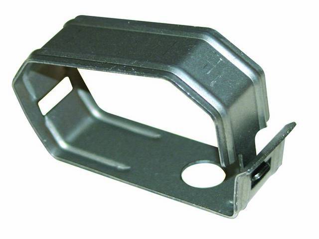 CLIP, P/S Hose Retaining, Holds Pressure and Return Hoses Together By LH Driver Side Frame Mount, Repro