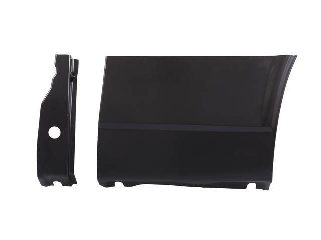 Lower Fender Rear Repair Panel, RH, includes Brace, EDP coated reproduction