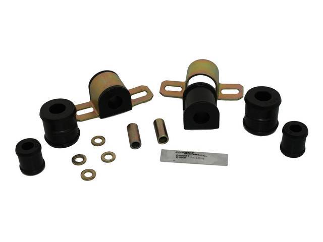 MOUNTING KIT, Sway Bar, Black Graphite Polyurethane, Energy Suspension, For Use W/ 13/16 Inch Bar and 1 Bolt Lower Clamp