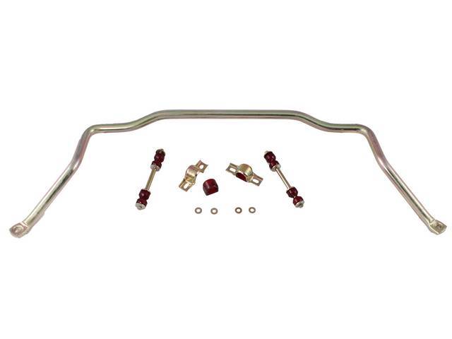 Front Sway Bar, 1 1/4 Inch O.D., zinc finish, ADDCO reproduction