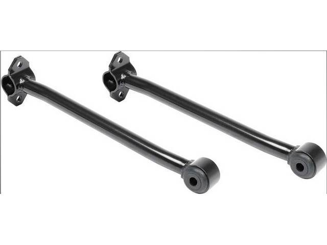 Rear Sway Bar Drop Link, pair, includes frame mount bushings, reproduction
