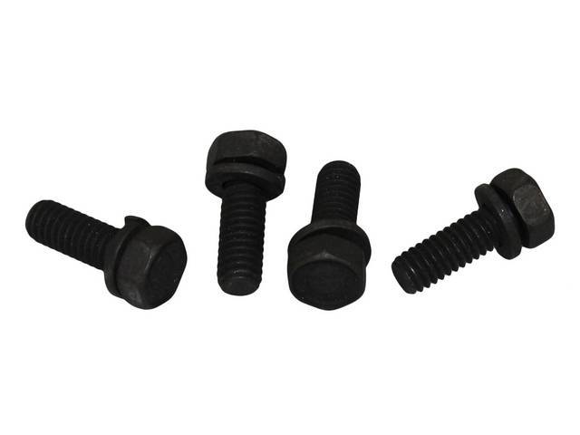 Upper Rear Shock Mounting Fastener Kit, 4-pc OE Correct AMK Products reproduction for (68-75)