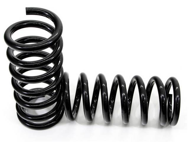 Front, Coil Spring Set, UMI Performance, 2 Inch Drop, Black Powder Coated, US Made