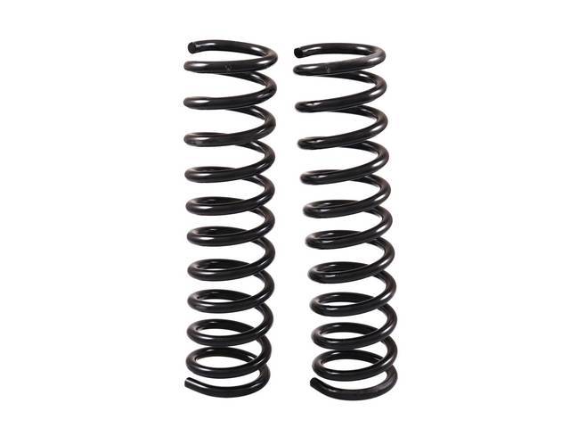 COIL SPRING SET, Front, designed from original GM