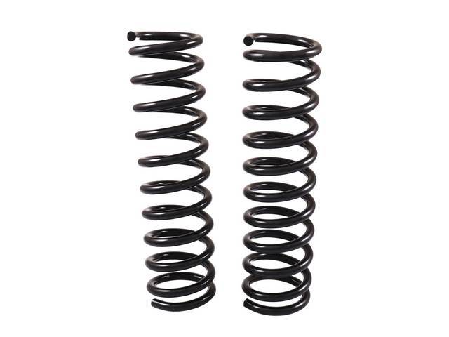 COIL SPRING SET, Front, designed from original GM