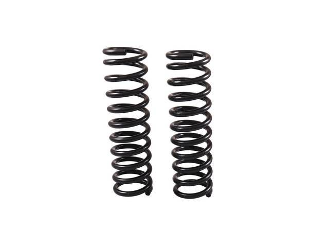 COIL SPRING SET, Front, designed from original GM