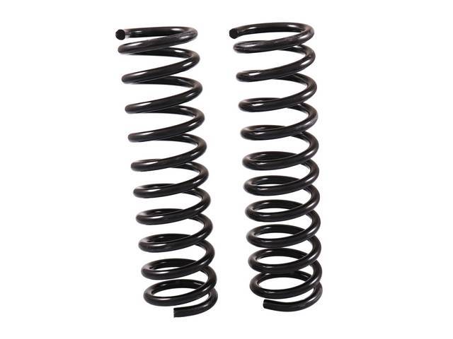 COIL SPRING SET, Front, designed from original GM