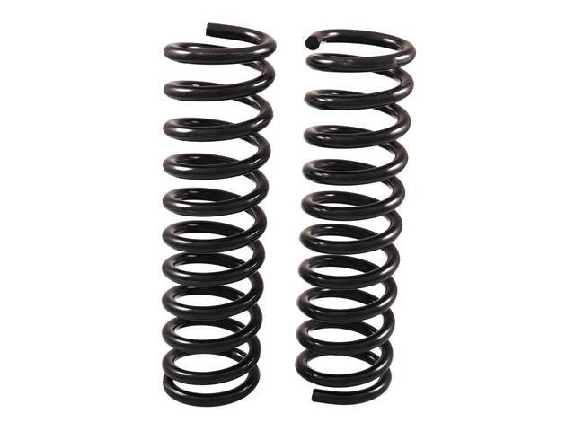 COIL SPRING SET, Front, designed from original GM