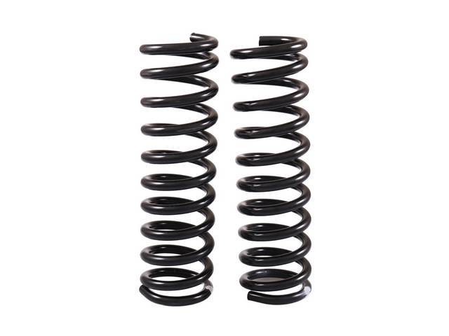 COIL SPRING SET, Front, designed from original GM