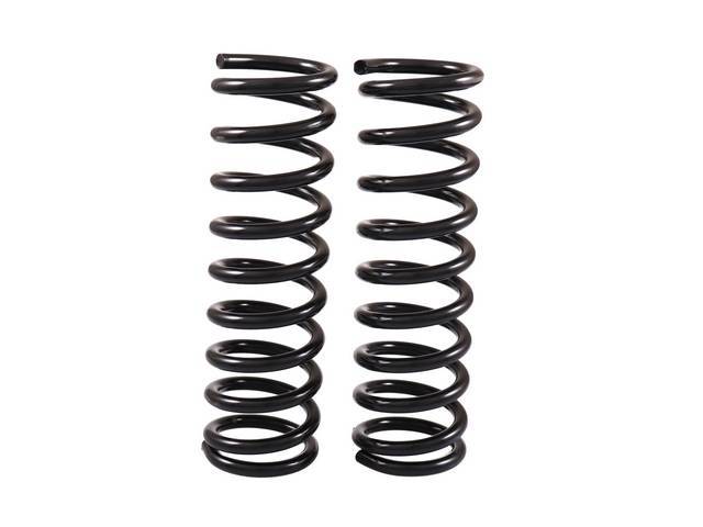 COIL SPRING SET, Front, designed from original GM