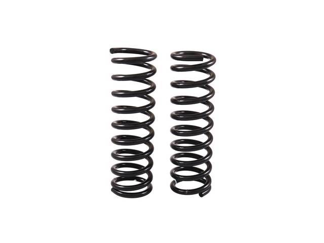 COIL SPRING SET, Front, designed from original GM