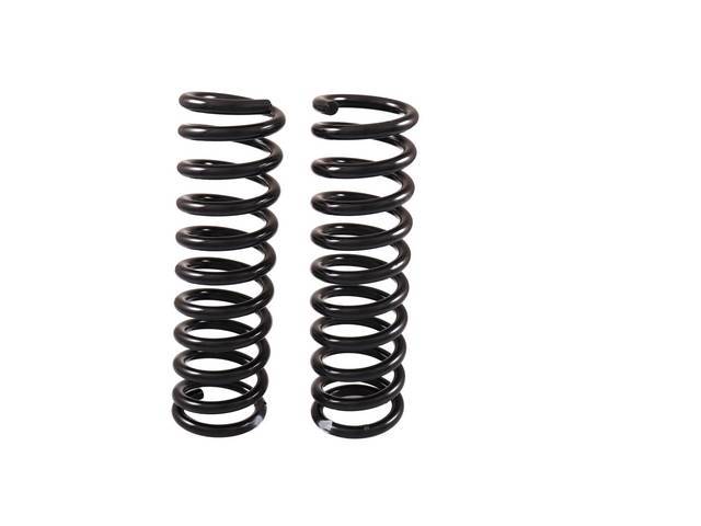 COIL SPRING SET, Front, designed from original GM