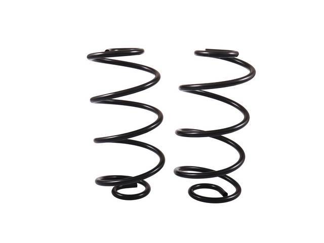 COIL SPRING SET, Rear, designed from original GM