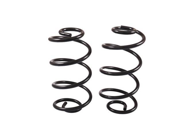 COIL SPRING SET, Rear, designed from original GM