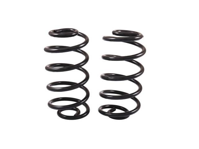 COIL SPRING SET, Rear, designed from original GM