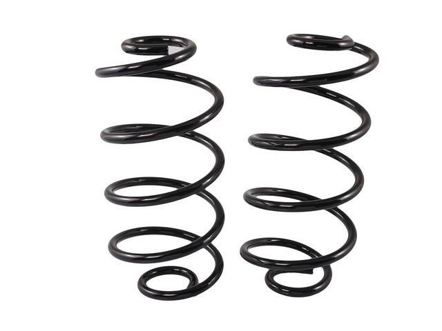 COIL SPRING SET, Rear, Global West, 1/2 Inch