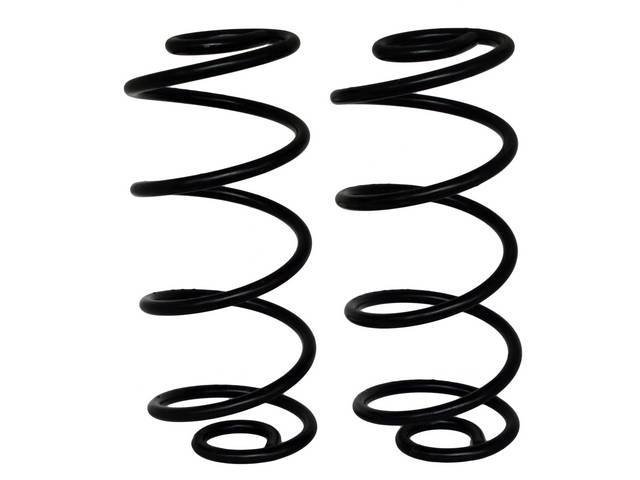 COIL SPRING SET, Rear, Replacement Style Repro