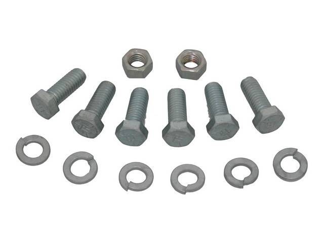 FASTENER KIT, Bumper Guards, Rear, (14) incl bolts and washers