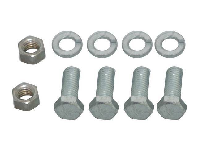 FASTENER KIT, Bumper Guards, Front, (10) incl bolts, washers and nuts