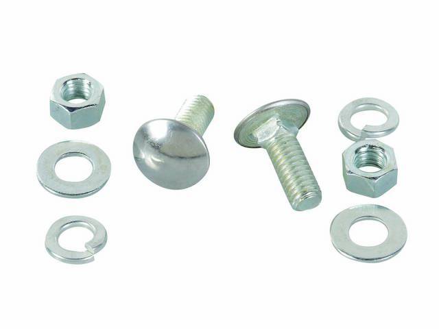 FASTENER KIT, BUMPER, FRONT, (8) INCL 2 BOLTS, 4 WASHERS AND 2 NUTS, REPLACEMENT STYLE KIT