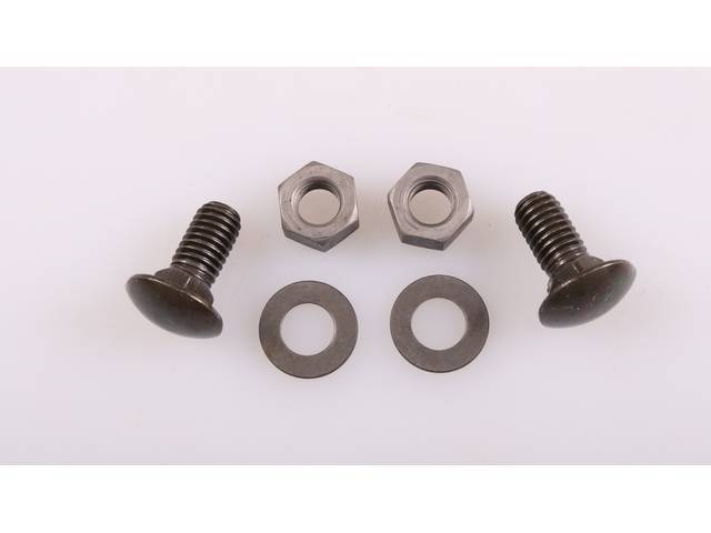 Front Bumper Stabilizer Fastener Kit, 6-pc OE Correct AMK Products reproduction for (68-69)