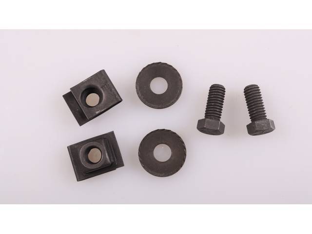 Front Bumper Stabilizer Fastener Kit, 6-pc OE Correct AMK Products reproduction for (1970)