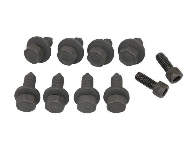 FASTENER KIT, Bumper, Front, (10) incl bolts and screws