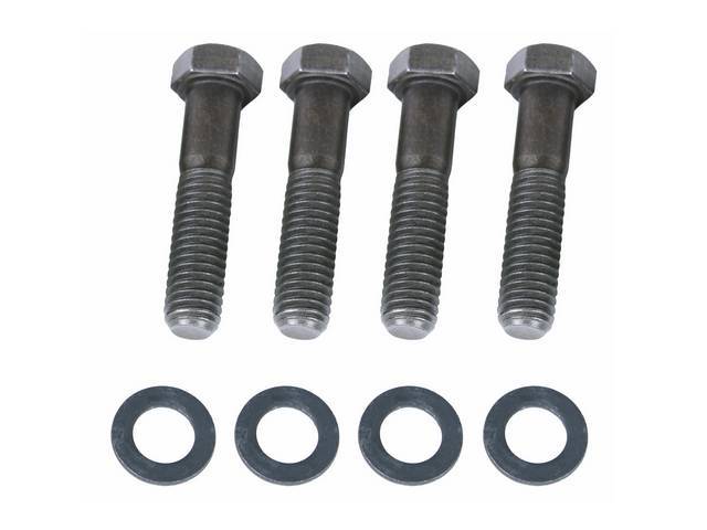 FASTENER KIT, BUMPER, FRONT GUIDE TUBES, (8), BOLTS, WASHERS
