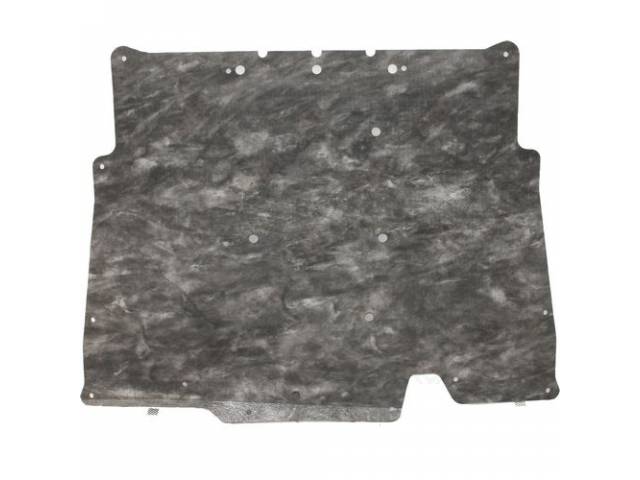 Hood Insulation Pad, replacement-style reproduction