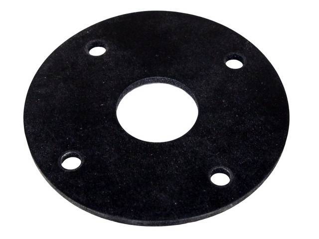 GASKET / PAD, Hood Front Hold Down Pin Plate, installs under p/n C-8036-104A plate, Repro